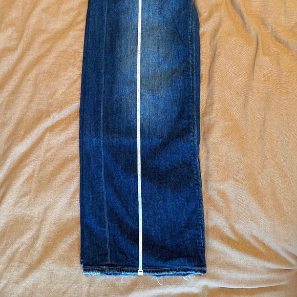 American Eagle Super High Rise Baggy Wide Leg Jeans 6 Short - Picture 7 of 7